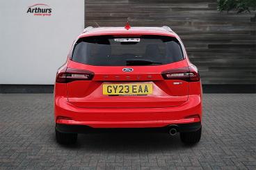 SPOTICAR Ford Focus 1.0t Ecoboost Mhev Titanium X Dct Euro 6 (s/s) 5dr Used Car - Estate Hybrid Red - Newtown - 1200593470_4