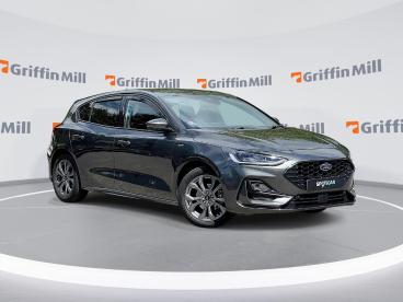 SPOTICAR Ford Focus 1.0t Ecoboost Mhev St-line Dct Euro 6 (s/s) 5dr Used Car - Saloon Hybrid Grey - Pontypridd - 1200599890_1