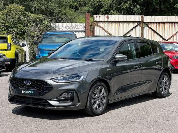 SPOTICAR Ford Focus 1.0t Ecoboost Mhev St-line Dct Euro 6 (s/s) 5dr Used Car - Saloon Hybrid Grey - Pontypridd - 1200599890_3
