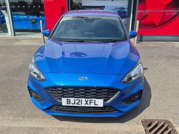 SPOTICAR Ford Focus 1.0t Ecoboost St-line Auto Euro 6 (s/s) 5dr Used Car - Saloon Petrol Blue - Boston - 1200600391_2