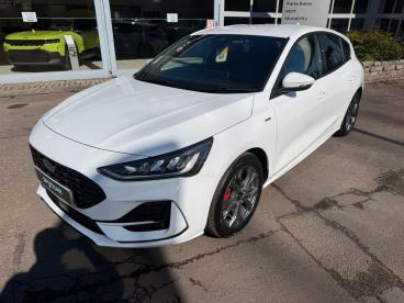SPOTICAR Ford Focus 1.0t Ecoboost Mhev St-line Dct Euro 6 (s/s) 5dr Used Car - Saloon Hybrid White - Forfar - 1200601039_3