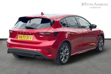 SPOTICAR Ford Focus 1.0t Ecoboost Mhev St-line Edition Euro 6 (s/s) 5d Used Car - Saloon Petrol Red - Castleford - 1200602342_3