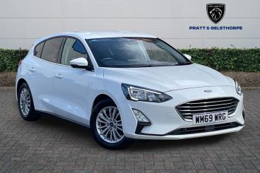 SPOTICAR Ford Focus 1.5 Ecoblue Titanium Euro 6 (s/s) 5dr Used Car - Saloon Diesel White - Newark On Trent - 1200602977_1