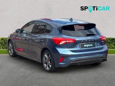 SPOTICAR Ford Focus 1.0t Ecoboost Mhev St-line Edition Euro 6 (s/s) 5d Used Car - Saloon Petrol Blue - Dumfries - 1200605101_2