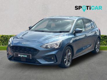 SPOTICAR Ford Focus 1.0t Ecoboost Mhev St-line Edition Euro 6 (s/s) 5d Used Car - Saloon Petrol Blue - Dumfries - 1200605101_4