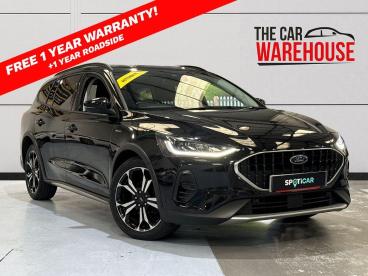 SPOTICAR Ford Focus 1.5 Ecoblue 120 Active X 5dr Auto Used Car - Estate Diesel Black - Swansea - 1200605725_1