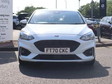 SPOTICAR Ford Focus 1.0t Ecoboost Mhev St-line Edition Euro 6 (s/s) 5d Used Car - Saloon Petrol White - Walsall - 1200607160_2