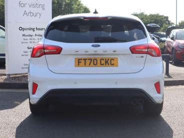 SPOTICAR Ford Focus 1.0t Ecoboost Mhev St-line Edition Euro 6 (s/s) 5d Used Car - Saloon Petrol White - Walsall - 1200607160_3