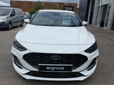 SPOTICAR Ford Focus 1.0t Ecoboost Mhev St-line Dct Euro 6 (s/s) 5dr Used Car - Saloon Hybrid White - Rugby - 1200609298_3