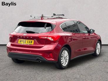 SPOTICAR Ford Focus 1.0t Ecoboost Titanium Euro 6 (s/s) 5dr Used Car - Saloon Petrol Red - Worcester - 1200622717_2