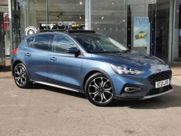 SPOTICAR Ford Focus 1.0t Ecoboost Mhev Active X Edition Euro 6 (s/s) 5 Used Car - Saloon Petrol Blue - Hemel Hempstead - 1200625791_1