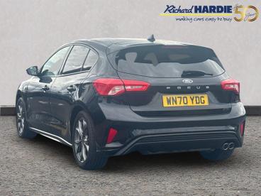 SPOTICAR Ford Focus 1.0t Ecoboost St-line Euro 6 (s/s) 5dr Used Car - Saloon Petrol Black - Wallsend - 1200626478_2