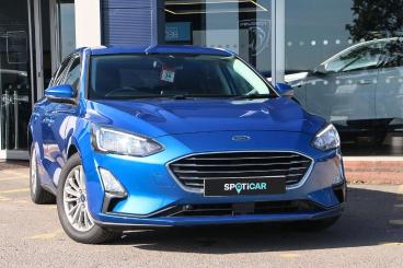 SPOTICAR Ford Focus 1.5 Ecoblue Titanium Euro 6 (s/s) 5dr Used Car - Saloon Diesel Blue - Bulkington - 1200628525_1