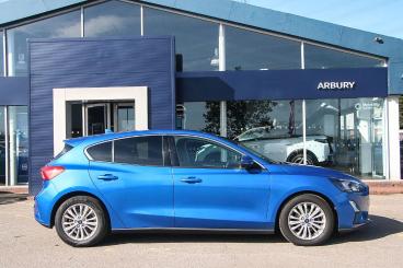 SPOTICAR Ford Focus 1.5 Ecoblue Titanium Euro 6 (s/s) 5dr Used Car - Saloon Diesel Blue - Bulkington - 1200628525_2