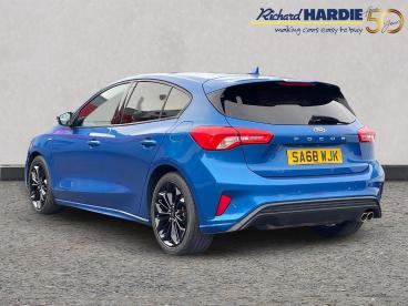 SPOTICAR Ford Focus 1.0t Ecoboost St-line X Euro 6 (s/s) 5dr Used Car - Saloon Petrol Blue - Ashington - 1200629233_2