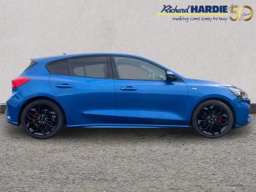 SPOTICAR Ford Focus 1.0t Ecoboost St-line X Euro 6 (s/s) 5dr Used Car - Saloon Petrol Blue - Ashington - 1200629233_3