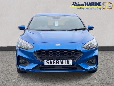 SPOTICAR Ford Focus 1.0t Ecoboost St-line X Euro 6 (s/s) 5dr Used Car - Saloon Petrol Blue - Ashington - 1200629233_5
