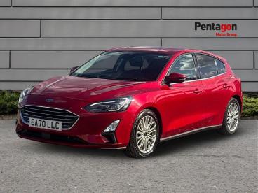 SPOTICAR Ford Focus 1.0t Ecoboost Mhev Titanium X Edition Euro 6 (s/s) Used Car - Saloon Petrol Red - Derby - 1200635745_3