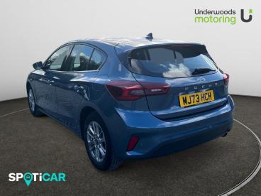 SPOTICAR Ford Focus 1.0t Ecoboost Mhev Titanium Dct Euro 6 (s/s) 5dr Used Car - Saloon Hybrid Blue - Tiptree - 1200638335_4