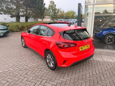 SPOTICAR Ford Focus 1.0t Ecoboost Titanium Euro 6 (s/s) 5dr Used Car - Saloon Petrol Red - Trowbridge - 1200638578_3