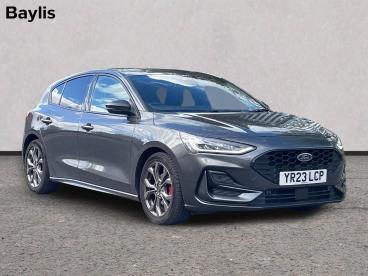 SPOTICAR Ford Focus 1.0t Ecoboost Mhev St-line Dct Euro 6 (s/s) 5dr Used Car - Saloon Hybrid Grey - Gloucester - 1200638848_1