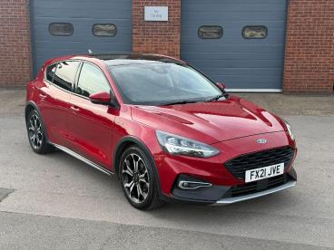 SPOTICAR Ford Focus 1.0t Ecoboost Mhev Active X Edition Euro 6 (s/s) 5 Used Car - Saloon Petrol Red - Billinghay - 1200640427_1