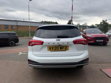 SPOTICAR Ford Focus 1.0t Ecoboost Active X Auto Euro 6 (s/s) 5dr Used Car - Estate Petrol White - Melton Mowbray - 1200642355_3