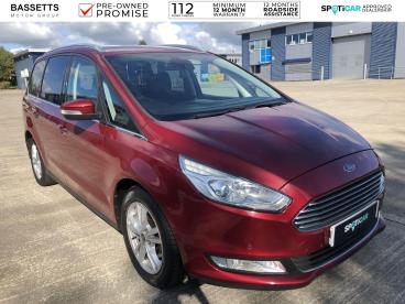 SPOTICAR Ford Galaxy 2.0 Tdci Titanium Euro 6 (s/s) 5dr Used Car - Mpv Diesel Red - Bridgend - 1200635614_1