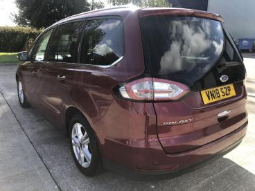 SPOTICAR Ford Galaxy 2.0 Tdci Titanium Euro 6 (s/s) 5dr Used Car - Mpv Diesel Red - Bridgend - 1200635614_5