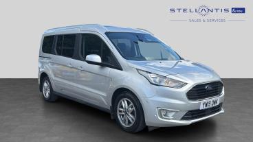 SPOTICAR Ford Tourneo Grand Tourneo Connect 1.5 Ecoblue Titanium Euro 6 (s/s) 5dr Used Car - Mpv Diesel Silver - Leicester - 1200622697_1