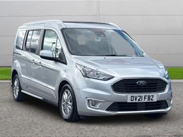 SPOTICAR Ford Tourneo Grand Tourneo Connect 1.5 Ecoblue Titanium Euro 6 (s/s) 5dr Used Car - Mpv Diesel Silver - Worksop - 1200630882_1