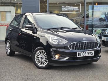 SPOTICAR Ford Ka 1.2 Ti-vct Zetec Euro 6 (s/s) 5dr Used Car - City Car Petrol Black - Watford - 1200548876_1