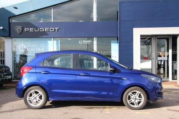 SPOTICAR Ford Ka 1.2 Ti-vct Zetec Euro 6 5dr Used Car - City Car Petrol Blue - Bulkington - 1200577511_4