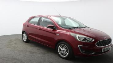 SPOTICAR Ford Ka 1.2 Ti-vct Zetec Euro 6 (s/s) 5dr Used Car - City Car Petrol Red - Truro - 1200603042_1