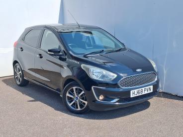 SPOTICAR Ford Ka 1.2 Ti-vct Zetec Euro 6 (s/s) 5dr Used Car - City Car Petrol Black - Trowbridge - 1200611578_1