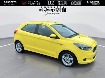 SPOTICAR Ford Ka 1.2 Ti-vct Zetec Euro 6 5dr Used Car - City Car Petrol Yellow - Swansea - 1200627281_2