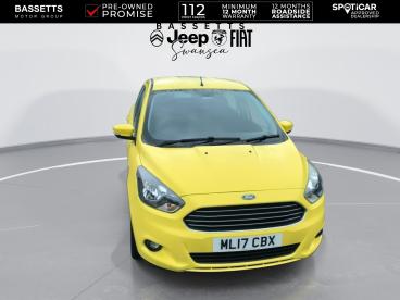SPOTICAR Ford Ka 1.2 Ti-vct Zetec Euro 6 5dr Used Car - City Car Petrol Yellow - Swansea - 1200627281_3