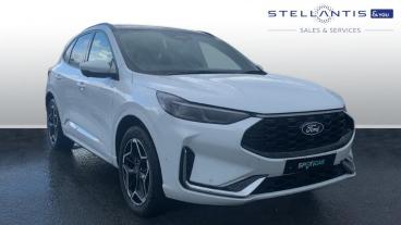 SPOTICAR Ford Kuga 2.5h Duratec St-line X Cvt Awd Euro 6 (s/s) 5dr Used Car - Suv Hybrid White - Stockport - 1200541038_1
