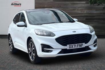 SPOTICAR Ford Kuga 1.5 Ecoblue St-line X Edition Auto Euro 6 (s/s) 5d Used Car - Suv Diesel White - Oswestry - 1200557269_1