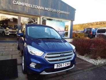 SPOTICAR Ford Kuga 1.5t Ecoboost Zetec Euro 6 (s/s) 5dr Used Car - Suv Petrol Blue - Campeltown - 1200565657_1