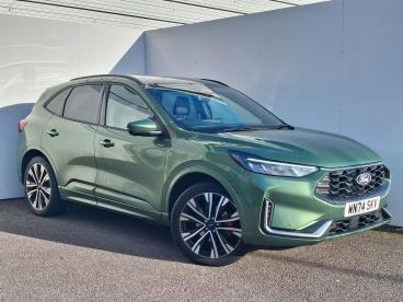 SPOTICAR Ford Kuga 2.5 Duratec 14.4kwh St-line X Cvt Euro 6 (s/s) 5dr Used Car - Suv Plug-in Hybrid Green - Trowbridge - 1200568394_1