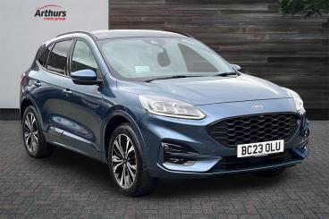 SPOTICAR Ford Kuga 2.5 Duratec 14.4kwh St-line X Edition Cvt Euro 6 ( Used Car - Suv Plug-in Hybrid Blue - Oswestry - 1200584562_1