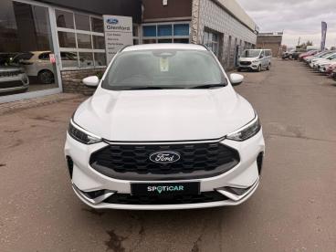 SPOTICAR Ford Kuga 2.5 Duratec 14.4kwh St-line Cvt Euro 6 (s/s) 5dr Used Car - Suv Plug-in Hybrid White - Forfar - 1200601035_3