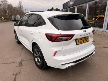 SPOTICAR Ford Kuga 2.5 Duratec 14.4kwh St-line Cvt Euro 6 (s/s) 5dr Used Car - Suv Plug-in Hybrid White - Forfar - 1200601035_4