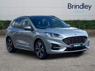 SPOTICAR Ford Kuga 1.5 Ecoblue St-line X Edition Auto Euro 6 (s/s) 5d Used Car - Suv Diesel Silver - Cannock - 1200602898_1