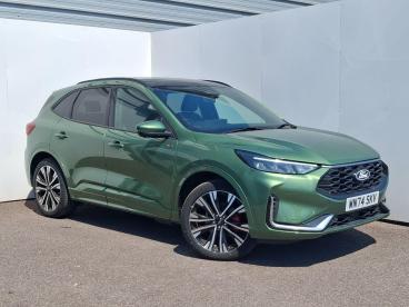 SPOTICAR Ford Kuga 2.5 Duratec 14.4kwh St-line X Cvt Euro 6 (s/s) 5dr Used Car - Suv Plug-in Hybrid Green - Trowbridge - 1200617263_1