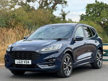SPOTICAR Ford Kuga 2.5 Ecoboost Duratec 14.4kwh St-line X Cvt Euro 6 Used Car - Suv Plug-in Hybrid Blue - Balsall Common - 1200623873_4
