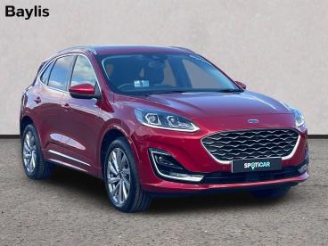 SPOTICAR Ford Kuga 2.5h Duratec Vignale Cvt Euro 6 (s/s) 5dr Used Car - Suv Hybrid Red - Ross-on-wye - 1200625121_1