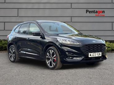 SPOTICAR Ford Kuga 2.5h Duratec St-line X Edition Cvt Euro 6 (s/s) 5d Used Car - Suv Hybrid Black - Lincoln - 1200632236_1