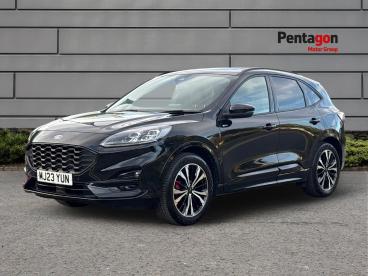 SPOTICAR Ford Kuga 2.5h Duratec St-line X Edition Cvt Euro 6 (s/s) 5d Used Car - Suv Hybrid Black - Lincoln - 1200632236_3